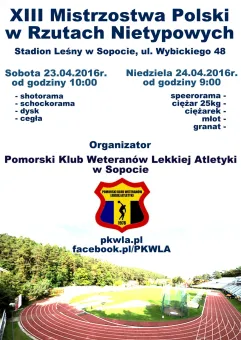 XIII Mistrzostwa Polski Weteranów Lekkiej Atletyki