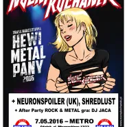 Nocny Kochanek, Neuronspoiler (UK), Shredlust - After Rock & Metal