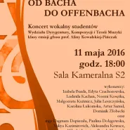 OD BACHA DO OFFENBACHA - koncert wokalny