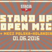 Stand-Up Open Mic + Mecz Polska-Holandia