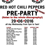 Red Hot Chili Peppers Pre-Party : Discografia