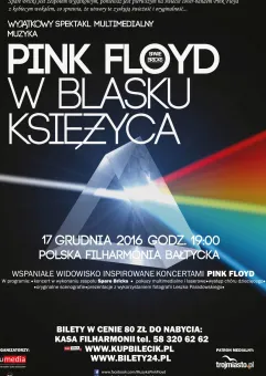 Muzyka Pink Floyd w blasku księżyca