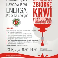 Kropelka Energii - Akcja zbiórki krwi