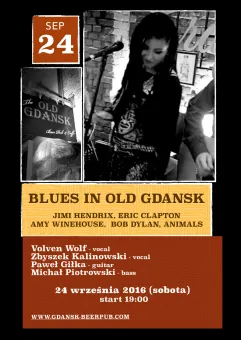 Blues In Old Gdansk - Wolf, Kalinowski, Gilka, Piotrowski - live music