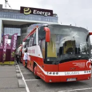 Kropelka Energii - akcja zbiórki krwi przy dwóch krwiobusach