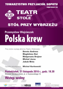 Teatr przy Stole/Stół przy Wybrzeżu: Polska krew