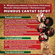 Międzynarodowy Festiwal Chóralny Muzyki Adwentowej i Świątecznej Mundus Cantat Sopot 