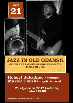 Jazz In Old Gdansk - Robert Jakubiec & Marek Gorski - Live Music - Concert