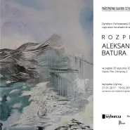 Rozproszenie, Aleksandra Batura - wernisaż