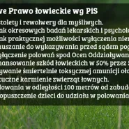 Protest przeciwko Nowelizacji Prawa łowieckiego
