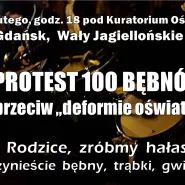 Pomorski protest 100 bębnów
