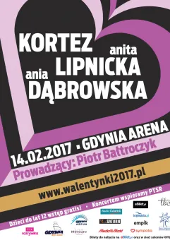 Koncert Walentynkowy: Kortez, Anita Lipnicka, Ania Dąbrowska