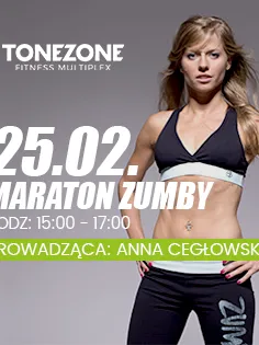 Maraton zumby w Tonezone