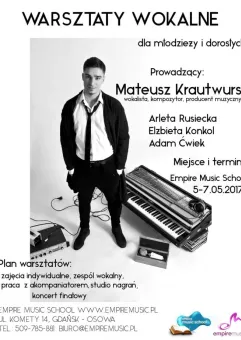 Warsztaty wokalne z Mateuszem Krautwurstem