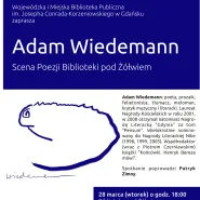 Adam Wiedemann - Scena poezji Biblioteki pod Żółwiem
