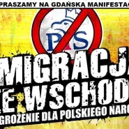 Pikieta przeciwko wschodniej imigracji - Gdańsk