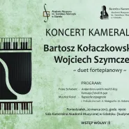 Koncert duetu fortepianowego: Bartosz Kołaczkowski i Wojciech Szymczewski