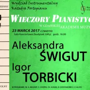 Koncert z cyklu Wieczory Pianistyczne w gdańskiej Akademii Muzycznej