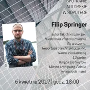 Spotkanie autorskie z Filipem Springerem