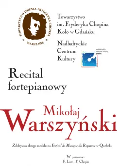Recital fortepianowy - Mikołaj Warszyński