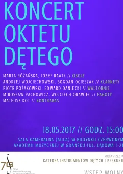Koncert Oktetu Dętego prof. Józefa Raatza