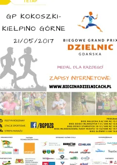 Biegowe Grand Prix Dzielnic Gdańska - Kokoszki -  Kiełpino Górne