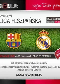 Gran Derbi FC Barcelona - Real Madryt