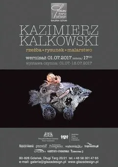 Kazimierz Kalkowski wystawa rzeźby malarstwa i rysunku: wernisaż