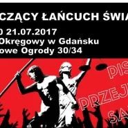 Milczący Łańcuch Świateł w Gdańsku