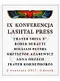 IX konferencja Lashtal Press
