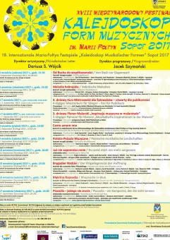 XVIII Międzynarodowy Festiwal Kalejdoskop Form Muzycznych im. Marii Fołtyn