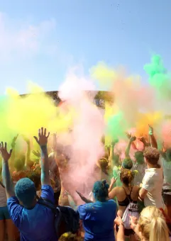 The Color Run by Skittles