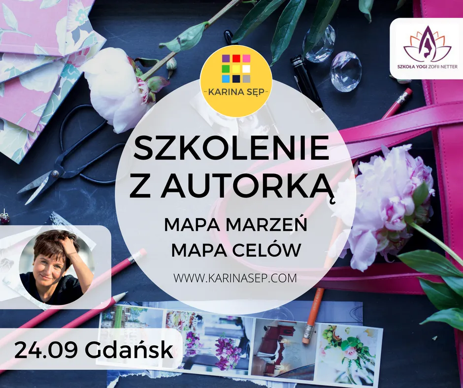 Mapa Marzeń - Mapa Celów - Szkoła Yogi Gdańsk