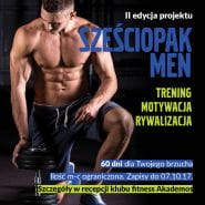 Sześciopak MEN w Akademos Fitness Klub, edycja II