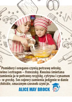 Zajęcia kulinarne dla dzieci w Akademii Bystrzak