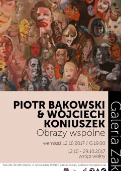 Piotr Bąkowski, Wojciech Koniuszek / Obrazy wspólne - wernisaż