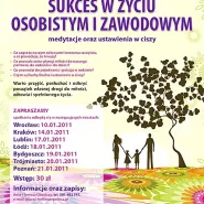Sukces w życiu osobistym i zawodowym - warszty psychologiczne