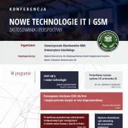 Konferencja Nowe technologie IT i GSM 