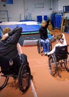 Gdyńskie Poruszenie - Zajęcia sportowe dla niepełnosprawnych ruchowo