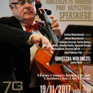 Koncert jubileuszowy prof. Krzysztofa Sperskiego