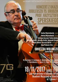 Koncert jubileuszowy prof. Krzysztofa Sperskiego