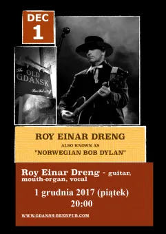 Roy Einar Dreng - znany jako Norwegian Bob Dylan