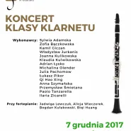 Koncert klasy klarnetu