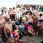 Noworoczna kąpiel morsów