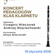 Koncert klarnecistów: Grzegorz Wieczorek, Andrzej Wojciechowski