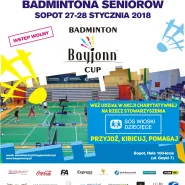 V Międzynarodowy Turniej Badmintona Seniorów Bayjonn Cup 2018