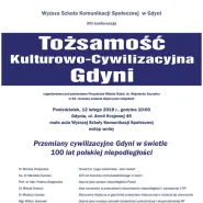 Tożsamość Kulturowo-Cywilizacyjna Gdyni - konferencja