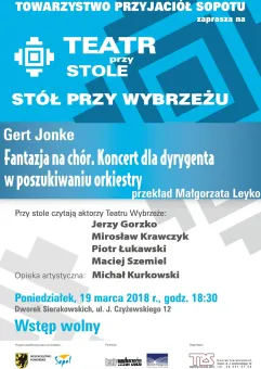 Teatr Przy Stole: dramat Gerta Jonkego