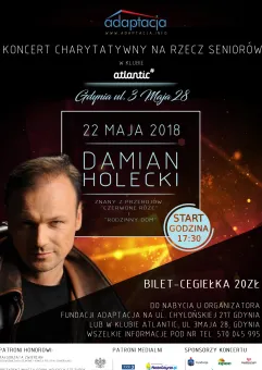 Damian Holecki - koncert charytatywny