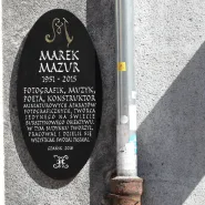 Odsłonięcie tablicy pamięci Marka Mazura